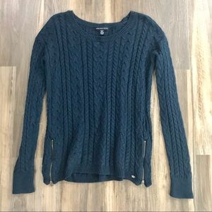 American Eagle Cable Knit Sweater